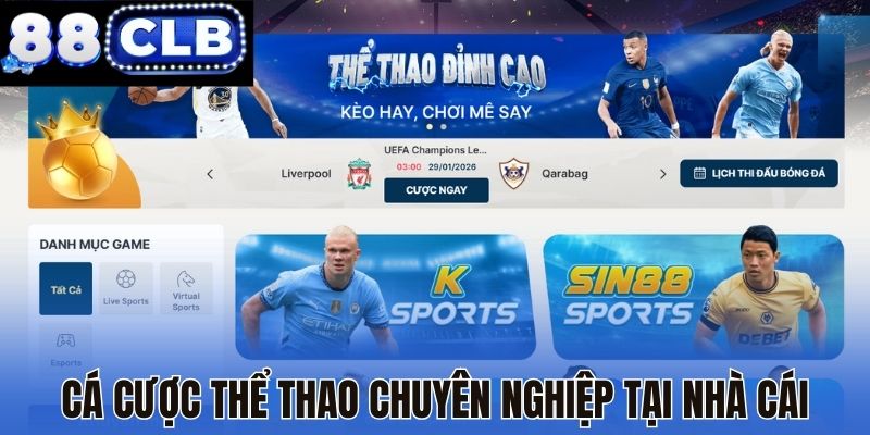 Cá cược thể thao chuyên nghiệp tại nhà cái Cá cược thể thao chuyên nghiệp tại nhà cái