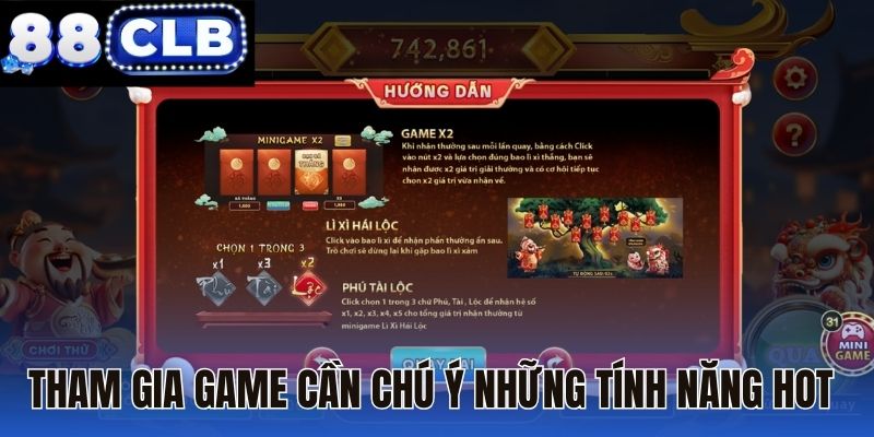 Tham gia game cần chú ý những tính năng hot