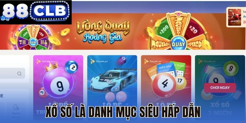 Xổ số là danh mục siêu hấp dẫn